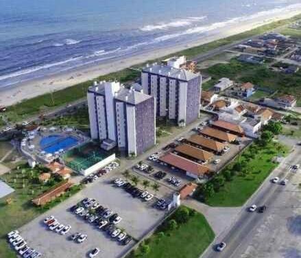 Apto Resort Cambuhy Frente Mar Piscina Academia ماتينيوس المظهر الخارجي الصورة